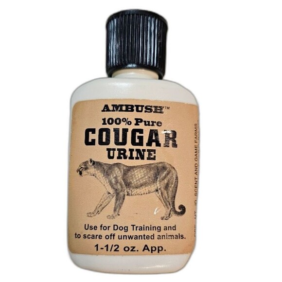 Moccasin Joe Cougar Urine and Hot Doe Estrus High Estrogen Wild Hunting Scent - Picture 2 of 7
